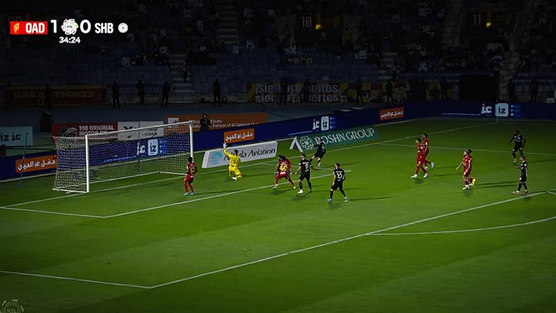 Al-Qadsiah e Al Shabab empatam 1 a 1 com gol de Ali Ahmad Ali Al Azaizeh