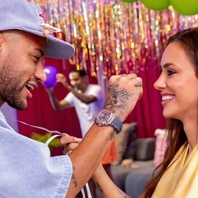 Bruna Biancardi comemora 9 meses da bebê em mansão