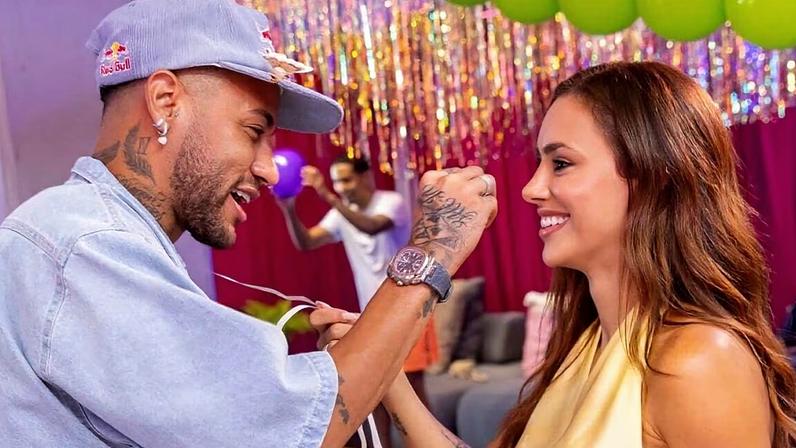 Neymar e Bruna Biancardi comemoram 9 meses da caçula