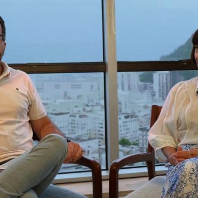 Zezé Polessa se emociona ao explicar bandeira do feminismo