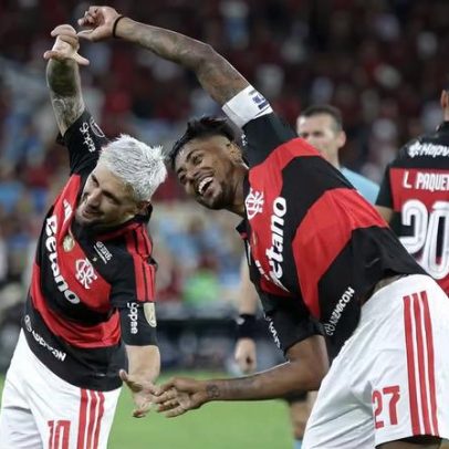 Arrascaeta e Bruno Henrique celebram Flamengo; dubladores de DBZ reagem