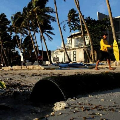 Quase 3 em 4 áreas marinhas protegidas afetadas por poluição de esgoto