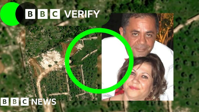 Casal vê casa no Líbano destruída por Israel em imagem de satélite