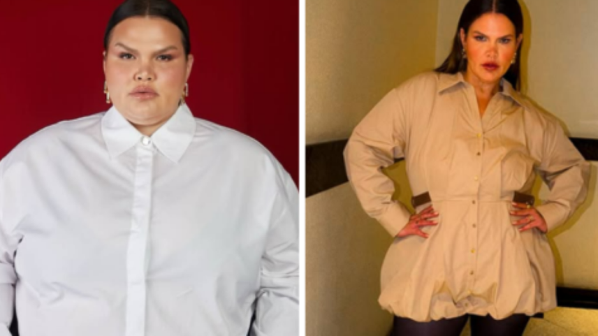 Thais Carla perdeu 100kg após bariátrica