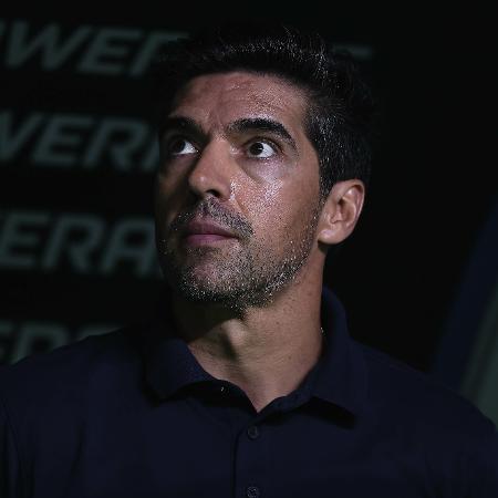 Abel Ferreira, tecnico do Palmeiras, durante partida contra o Sporting Cristal, pela Copa Libertadores