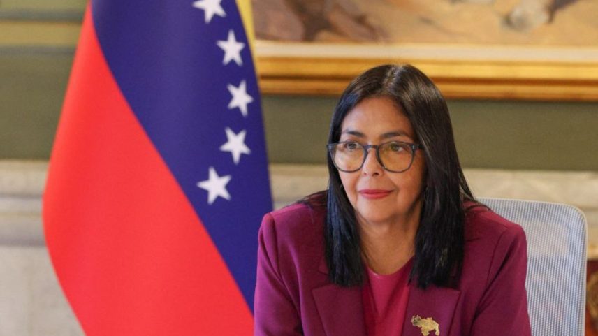 Delcy Rodriguez, presidente interina da Venezuela