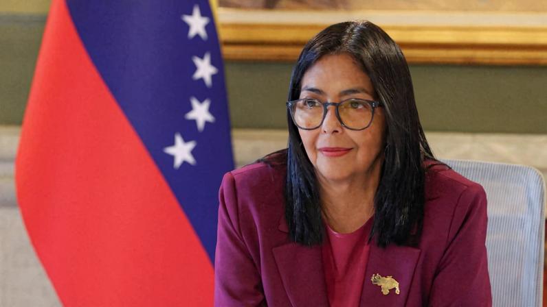 Delcy Rodriguez, presidente interina da Venezuela