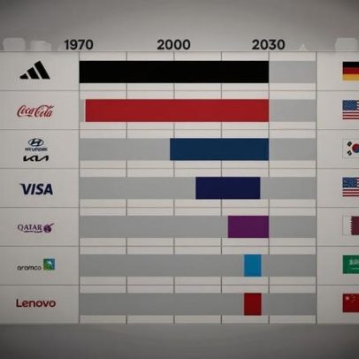 Adidas, parceira comercial mais antiga da Fifa