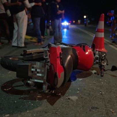 Adolescente fica ferido após queda de moto em Montes Claros