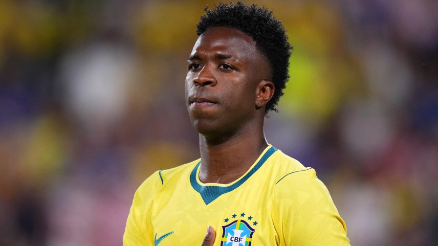 Vini Jr Vinicius Junior Brasil x Croácia — Foto: Rich Storry/AFP
