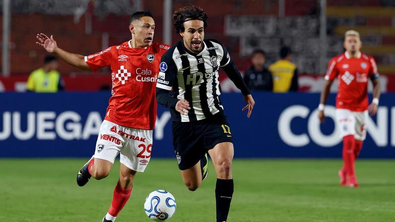 Cienciano x Atlético-MG Igor Gomes Sul-Americana — Foto: MIGUEL MARRUFFO / AFP