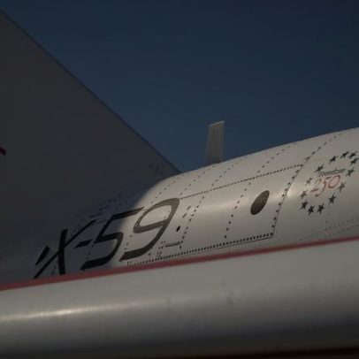 X-59 recebe logomarca Freedom 250