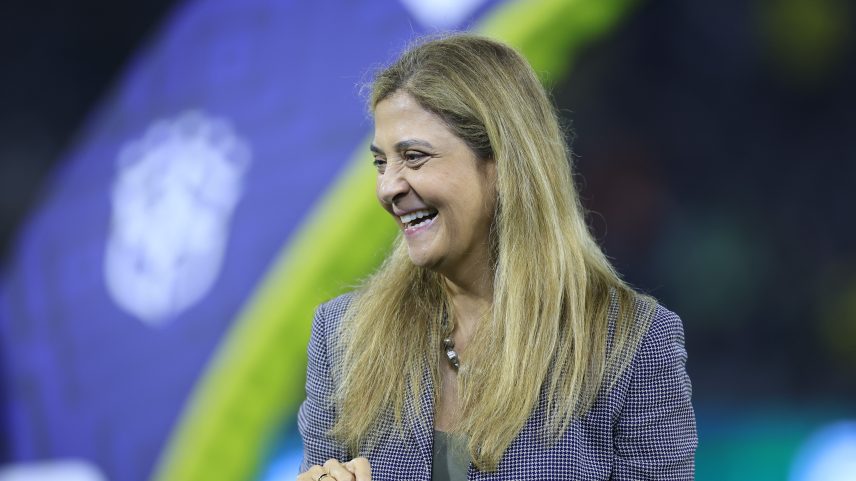 Leila Pereira, presidente do Palmeiras — Foto: Marcello Zambrana/AGIF