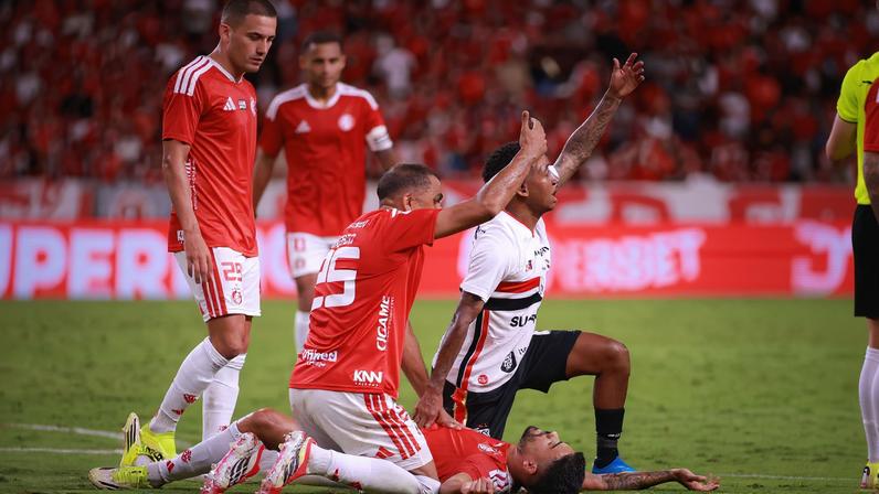 Bruno Tabata Inter São Paulo Internacional — Foto: Maxi Franzoi/AGIF