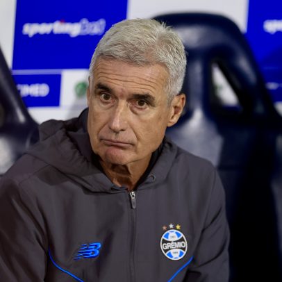 Luís Castro se critica após derrota do Grêmio para o Palmeiras