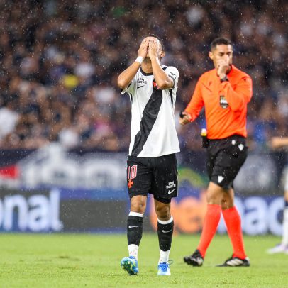 Vasco vive filme repetido, gols perdidos não podem justificar novo tropeço