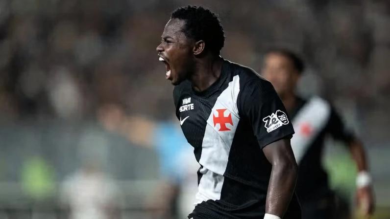 Andres Gomez - Vasco x São Paulo - Brasileirão - São Januário — Foto: Jorge Rodrigues/AGIF