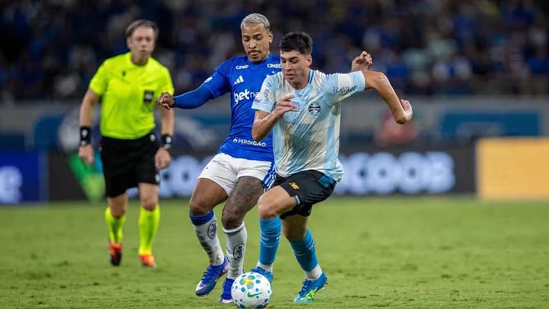 Cruzeiro x Grêmio — Foto: Fernando Moreno/AGIF