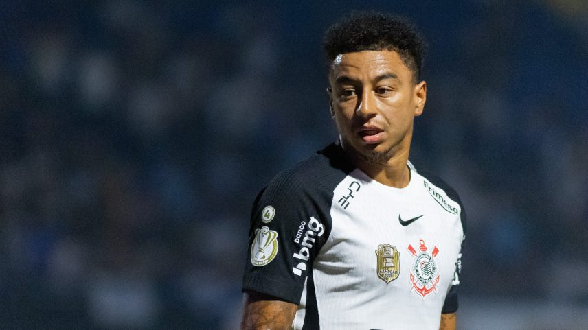 Lingard em Barra x Corinthians — Foto: Thiago Vasconcelos Dos Santos/AGIF