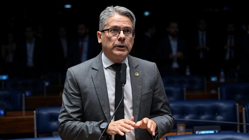 O senador Alessandro Vieira | Carlos Moura/Agência Senado