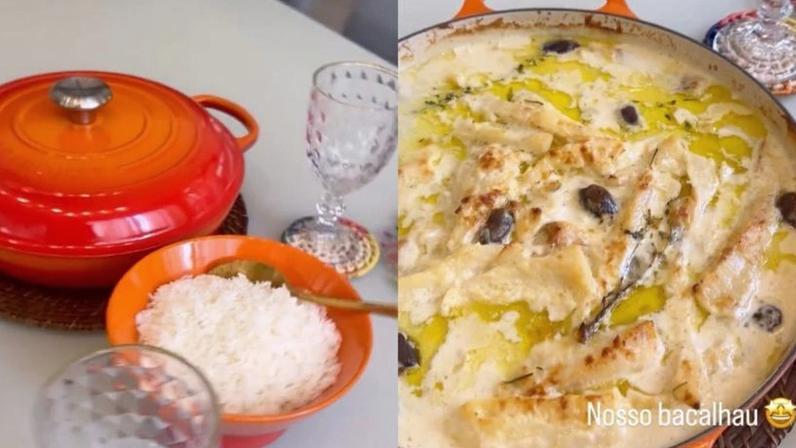 Michelle mostra almoço de Páscoa na casa dos Bolsonaros