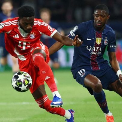 Futebol real agita Parc des Princes