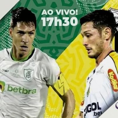 América x Novorizontino: acompanhe ao vivo pela transmissão do O TEMPO Sports