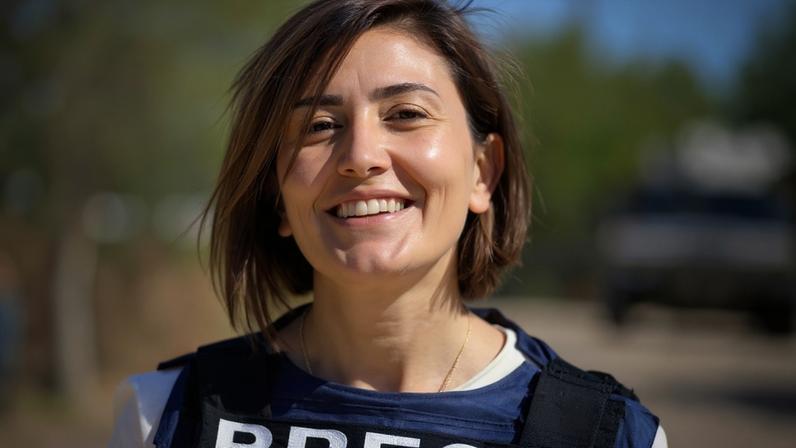 1 de 1 jornalista Amal Khalil - Foto: X/ reprodução