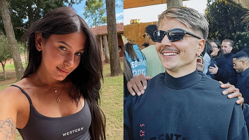 Ana Castela e Lucas Zanolini foram vistos juntos em um jantar