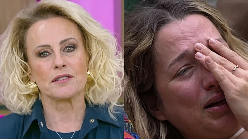 Apresentadora afirmou não entender motivos das lágrimas da gaúcha
