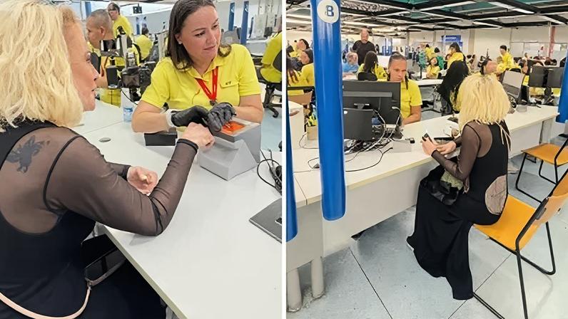 Ana Maria Braga renova carteira de motorista em São Paulo