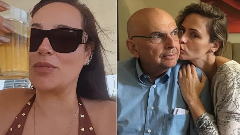 Irmã de Ana Paula rebate críticas por curtir praia após morte do pai