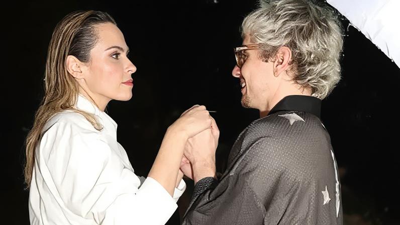 Juliano Floss mostrou parceria com Ana Paula Renault