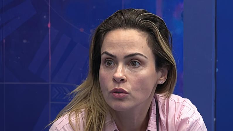 Ana Paula Renault em discussão com Milena no BBB 26
