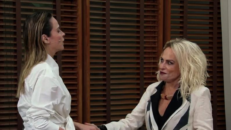 Ana Maria Braga recebe Ana Paula após o BBB 26