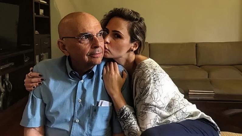 Ana Paula e o pai