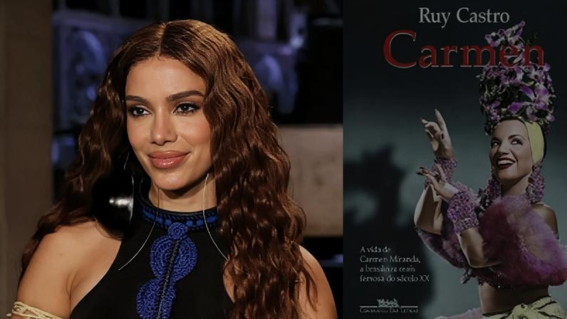 Anitta revela que biografia de Carmen Miranda mudou sua vida