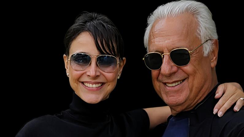 O casal de atores se conheceu nas gravações de "Carga Pesada"