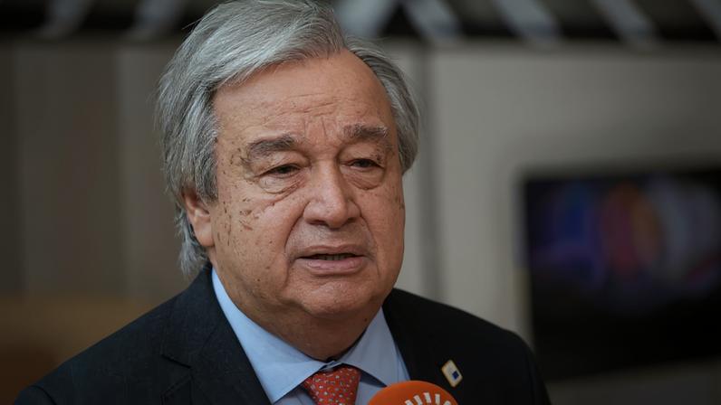 1 de 1 imagem colorida mostra secretário geral da ONU antonio guterres - Metrópoles