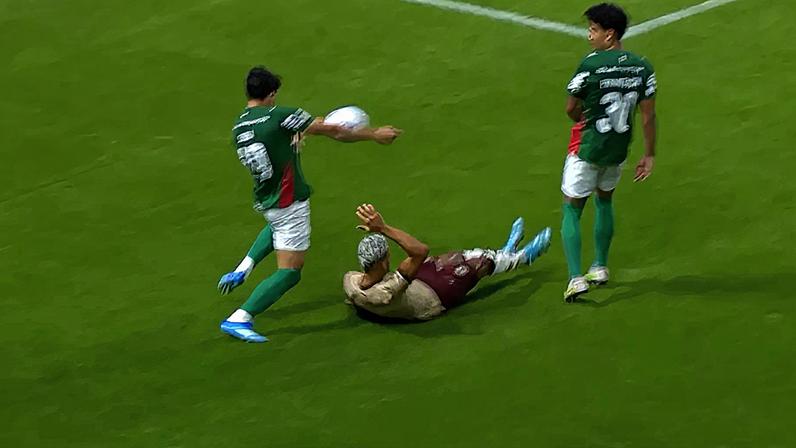 Áudio do VAR: gol do Palmeiras foi anulado por toque com o braço