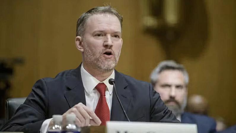 Jamieson Greer, representante comercial dos EUA — Foto: Rod Lamkey/AP