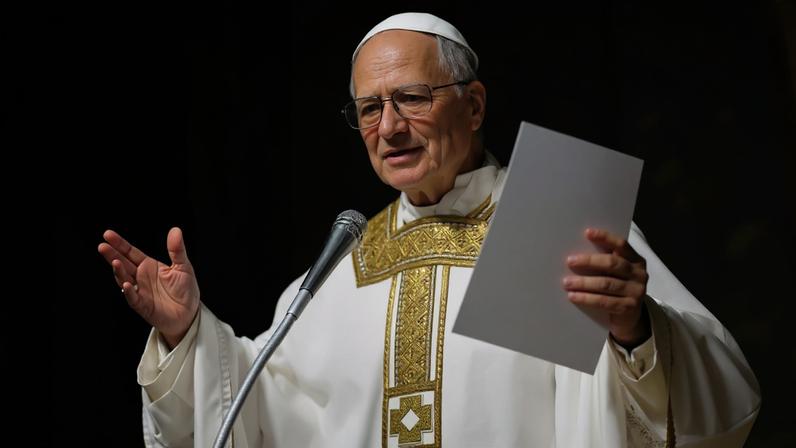 Papa Leão XIV — Foto: Vatican Media via AP