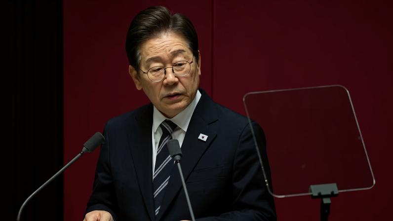Lee Jae-myung, presidente da Coreia do Sul: distribuição de vouchers