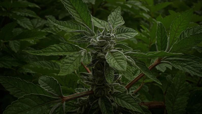 Plantas de maconha no centro de cultivo de maconha medicinal Ataraxia, em Illinois, em imagem de arquivo. — Foto: Seth Perlman/ AP