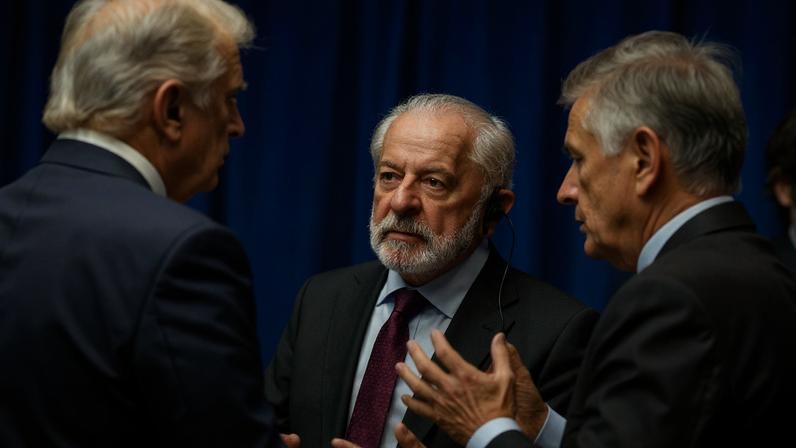Os presidentes dos EUA, Donald Trump, e do Brasil, Luiz Inácio Lula da Silva, durante a Cúpula da Asean no Centro de Convenções de Kuala Lumpur, na Malásia, em 25 de outubro (Foto: Daniel Torok/Casa Branca/Wikimedia Commons)