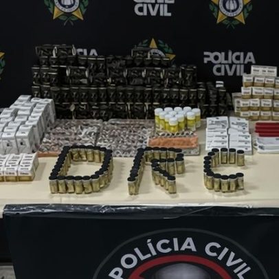 Polícia do Rio intercepta ônibus vindo do Paraguai e apreende emagrecedores