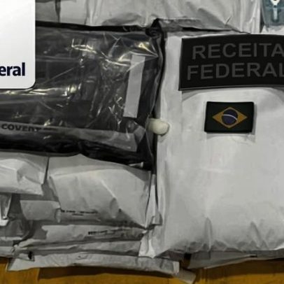 Apreensão recorde de haxixe no Aeroporto de Guarulhos (SP)