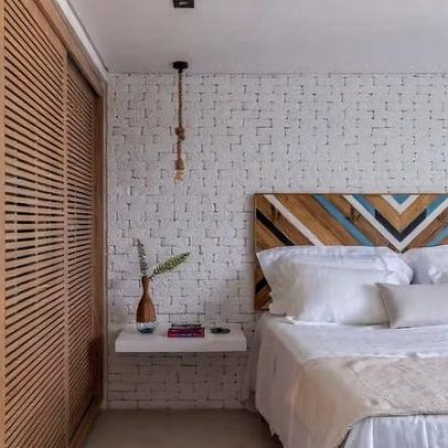 20 inspirações de cabeceiras criativas para renovar o quarto