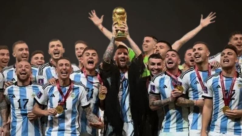 Argentina foi campeã do mundo em 2022 após sete jogos