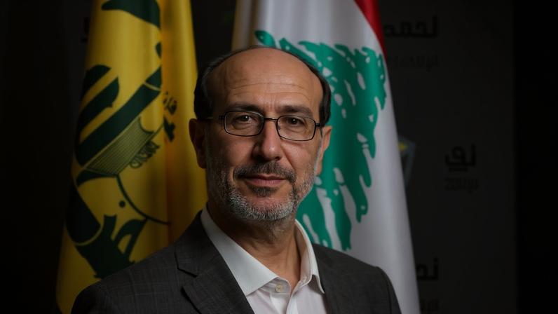 Ibrahim Moussawi, um integrante do braço político do grupo militar.